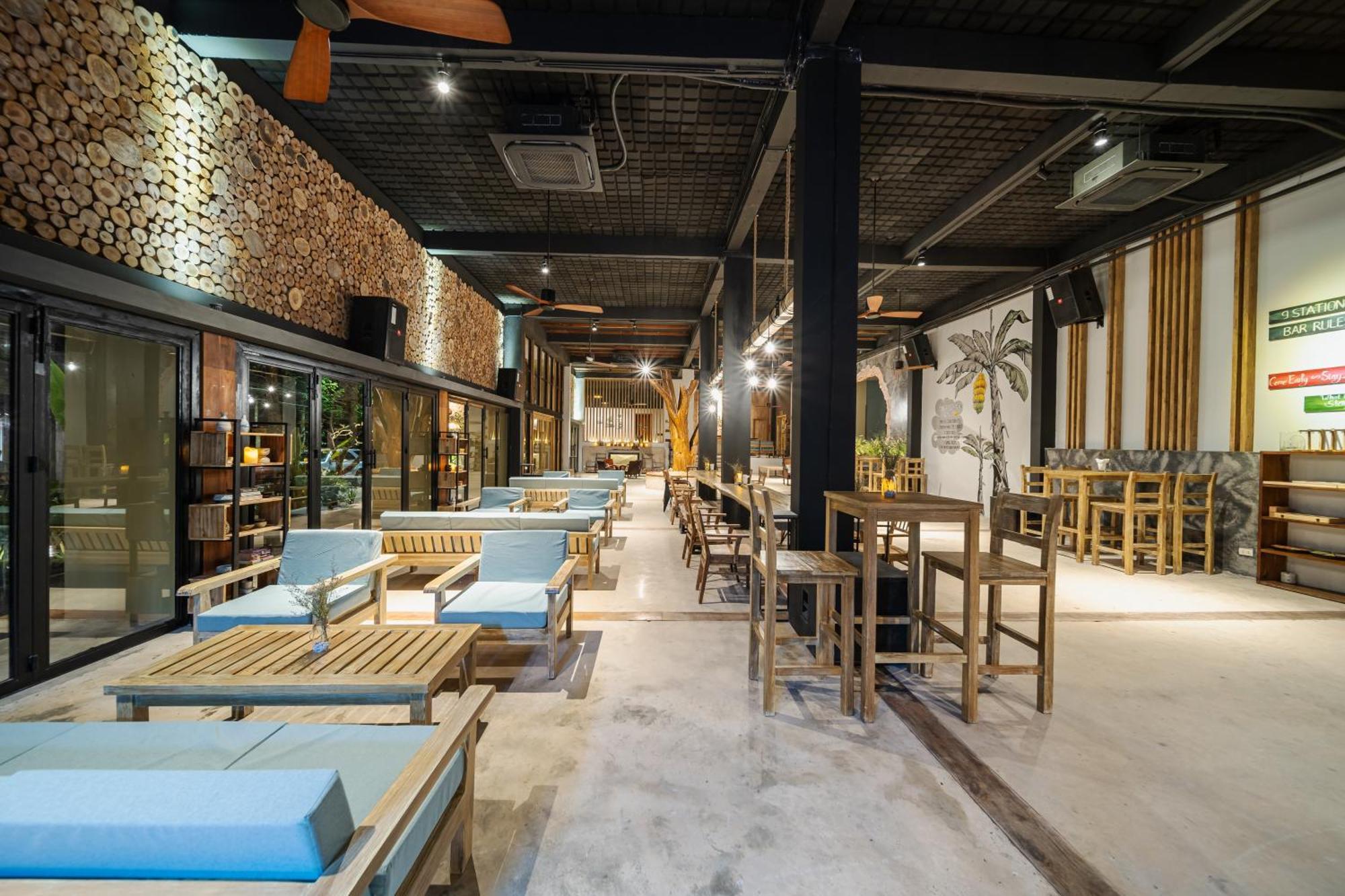 9Station Hostel & Bar Дуонг-Донг Экстерьер фото